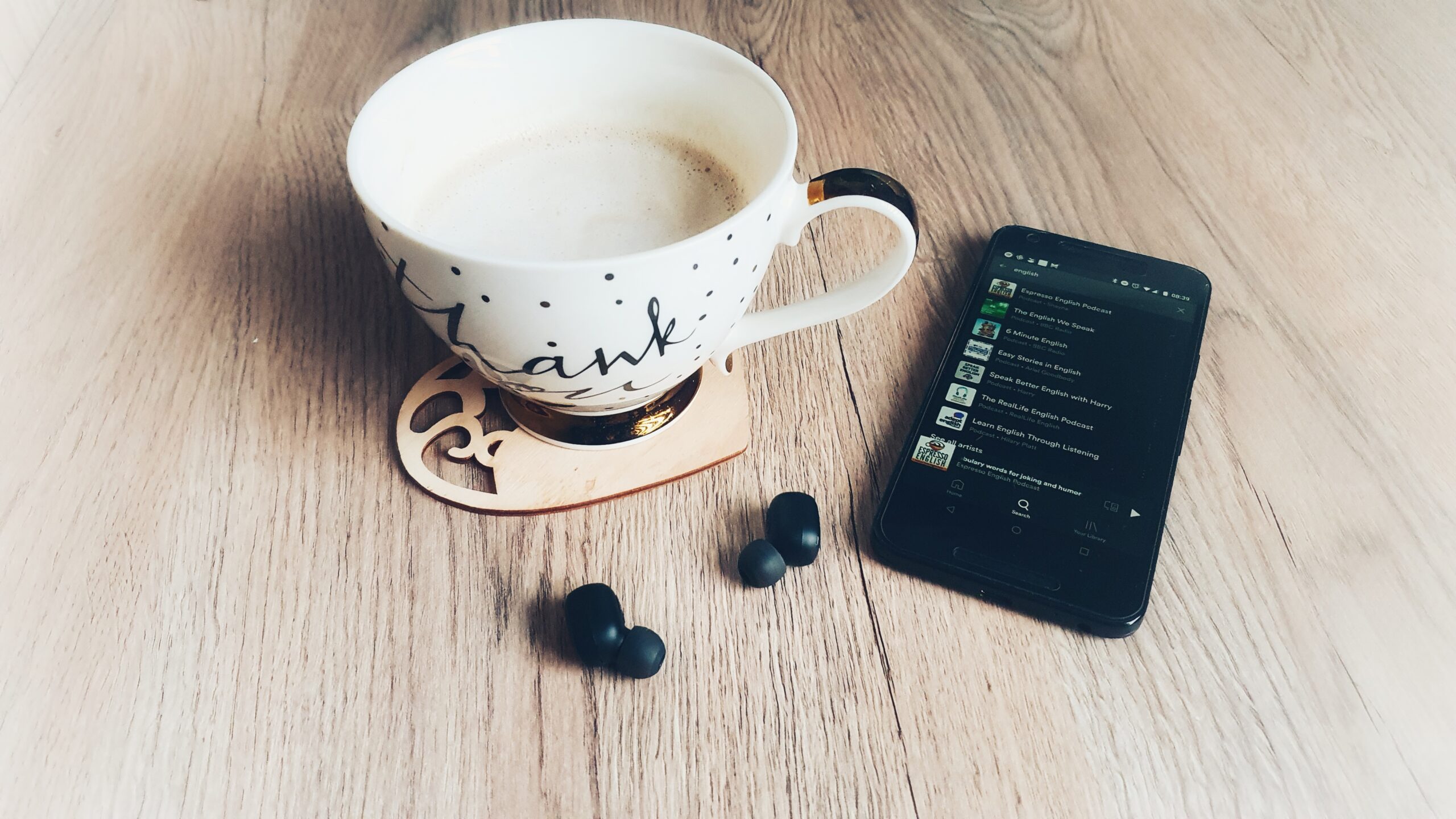 nauka języka ze spotify