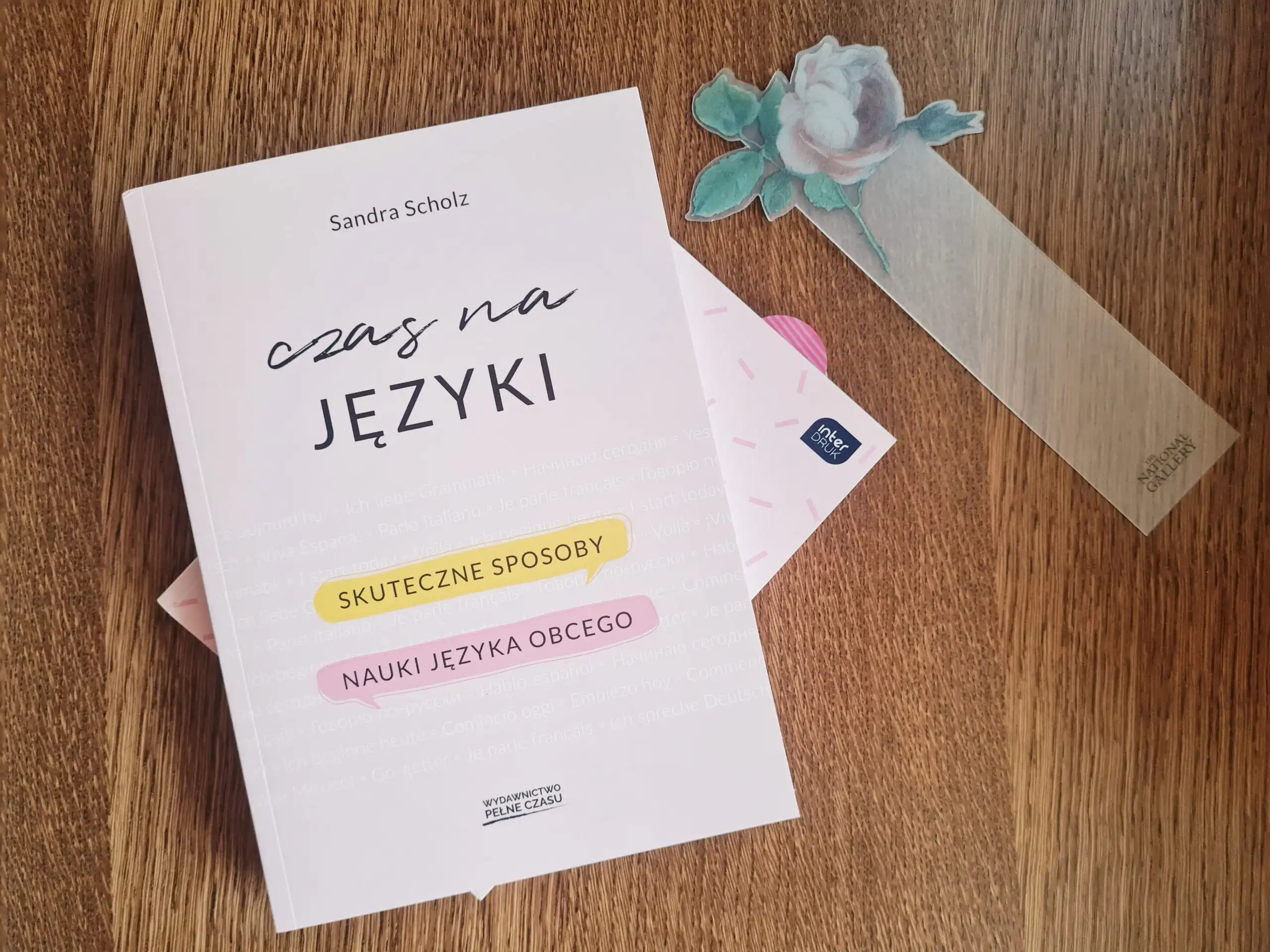 okładka książki: czas na języki