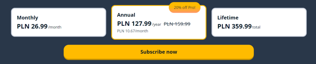memrise cennik