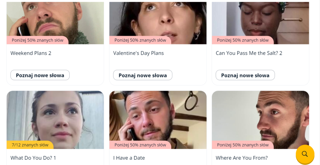 memrise filmy nakrancujezyka